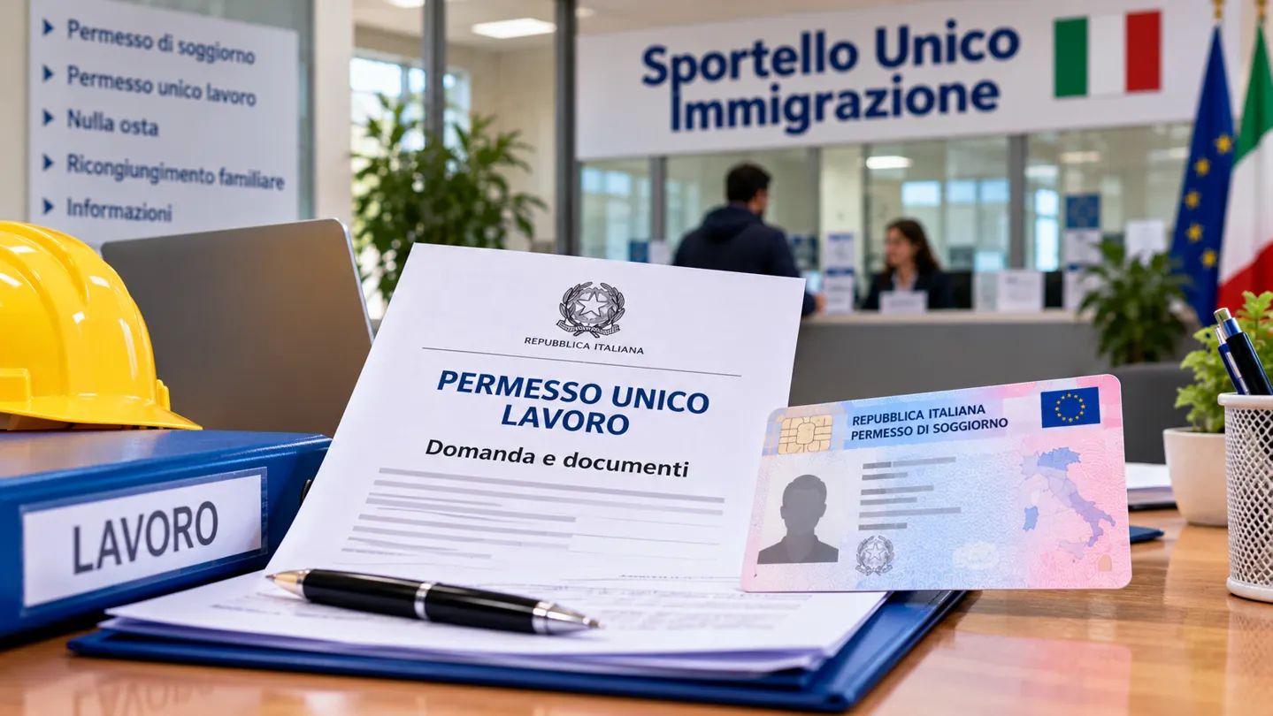 Permesso Unico Lavoro 2026: تغييرات إصدار وتجديد إقامة العمل في إيطاليا
